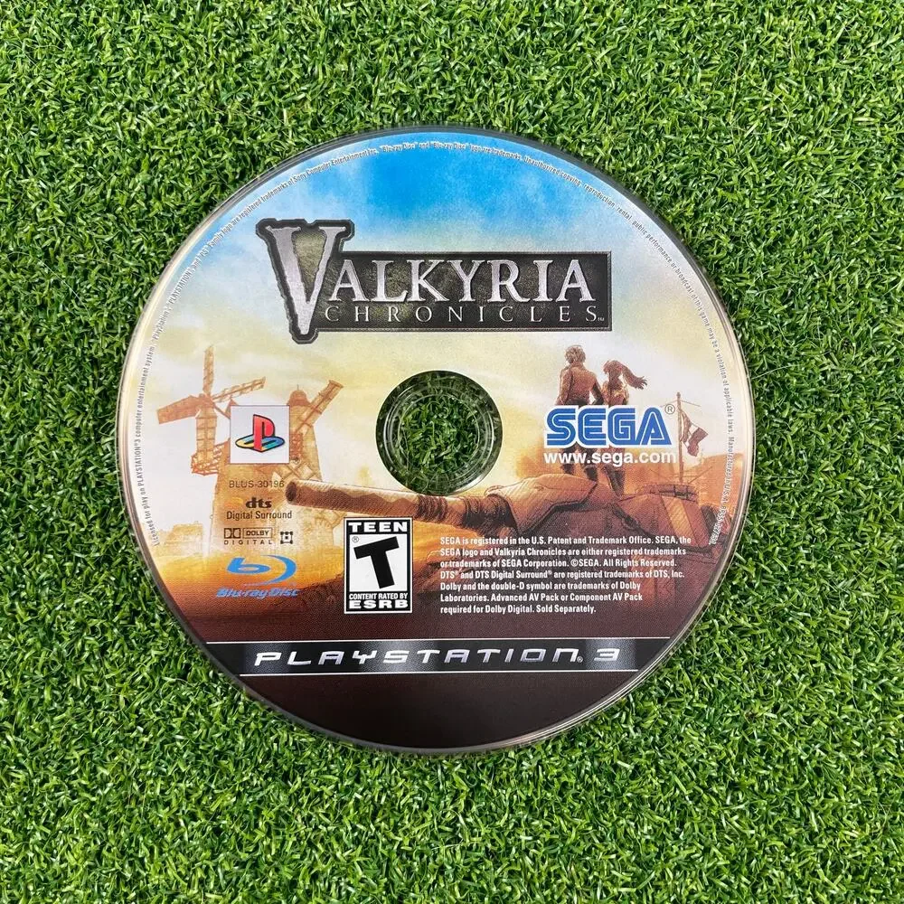 Valkyria Chronicles (Sony PlayStation 3) PS3 Disc Only Working